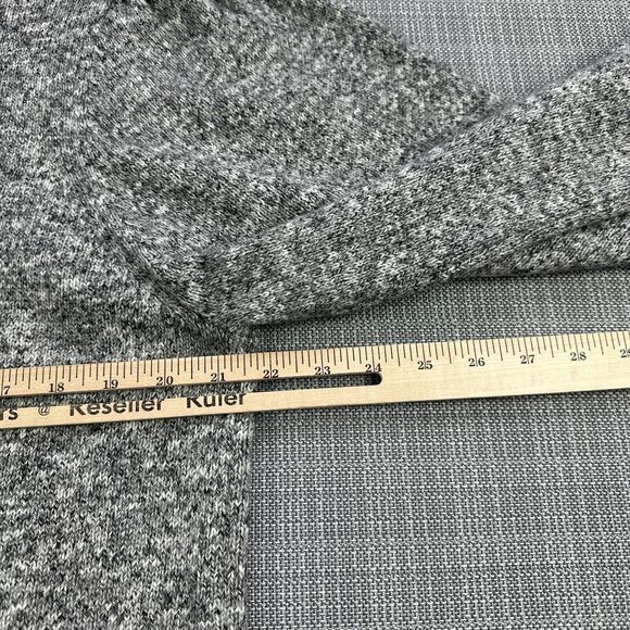 Marine Layer Sweater Womens XL Alma Puff Sleeve Charcoal Grey Pullover Comfort - Picture 9 of 11